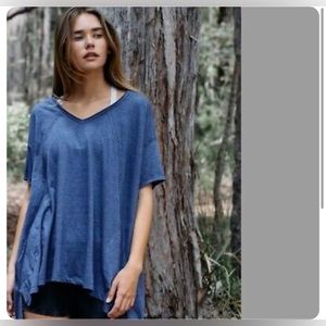 Free People Movement Women's City Vibes Shirt blue